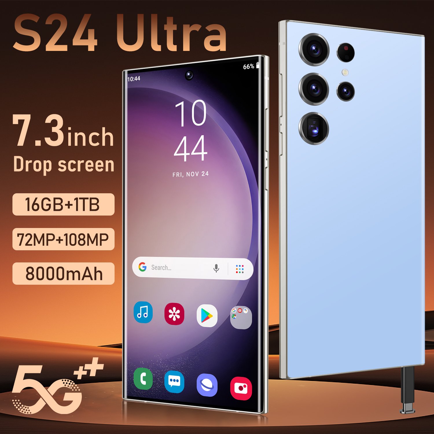 best selling Cheap 4G Smartphone S24 ULTRA Smart S24 ULTRA 16GB+1TB Mobile Phone Original Dropshipping Unlocked